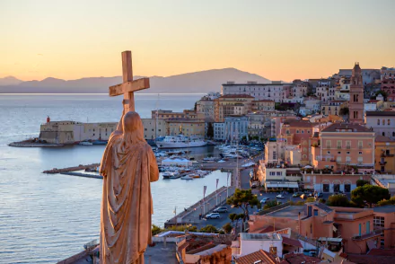 Gaeta Italy house man made town HD Desktop Wallpaper | Background Image