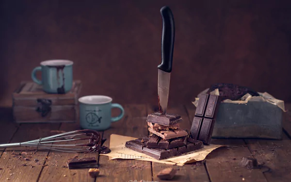  Chocolate Murder Scene