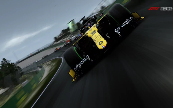 Renault DP World F1 Team R.S.20 video game F1 2020 HD Desktop Wallpaper | Background Image