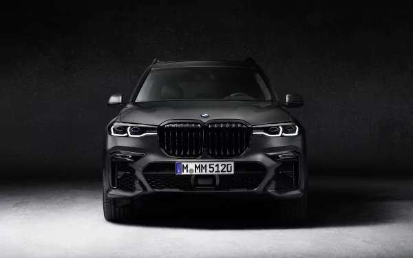 silver car SUV car BMW vehicle BMW X7 HD Desktop Wallpaper | Background Image