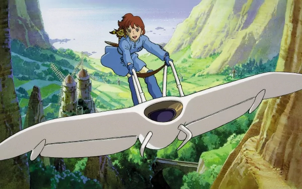 Anime Nausicaa of the Valley of the Wind HD Desktop Wallpaper | Background Image