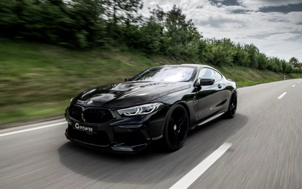 grand tourer black car car BMW vehicle BMW M8 HD Desktop Wallpaper | Background Image