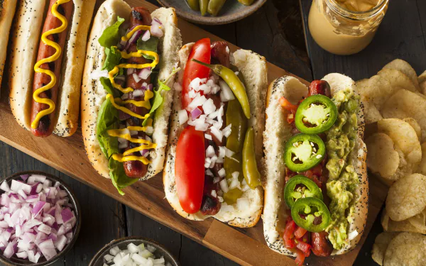 food hot dog HD Desktop Wallpaper | Background Image