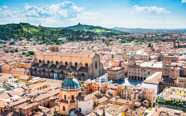 panorama Italy building man made Bologna HD Desktop Wallpaper | Background Image