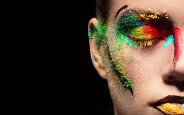 Carina Cara colors woman face HD Desktop Wallpaper | Background Image