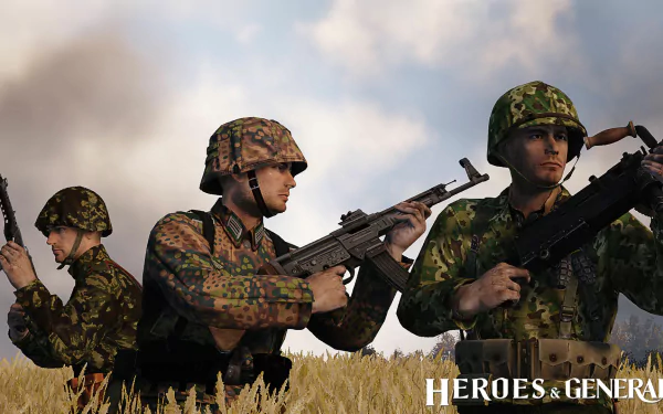 video game Heroes & Generals HD Desktop Wallpaper | Background Image