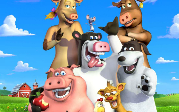 movie Barnyard HD Desktop Wallpaper | Background Image