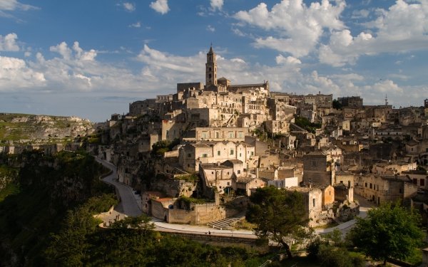 Man Made Matera Towns Italy HD Wallpaper | Background Image