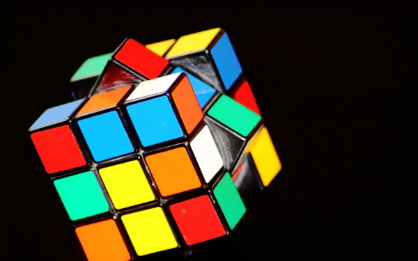 colorful puzzle man made rubik's cube HD Desktop Wallpaper | Background Image