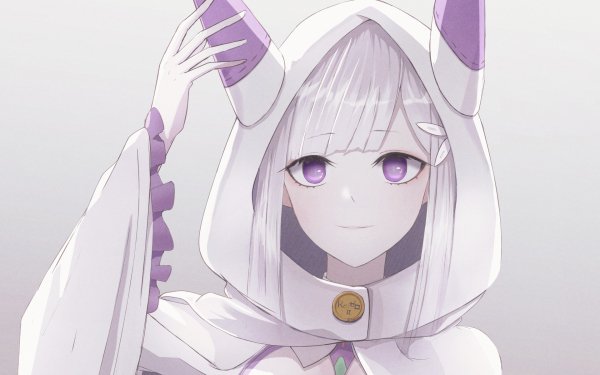 Anime Re:ZERO -Starting Life in Another World- Emilia HD Wallpaper | Background Image