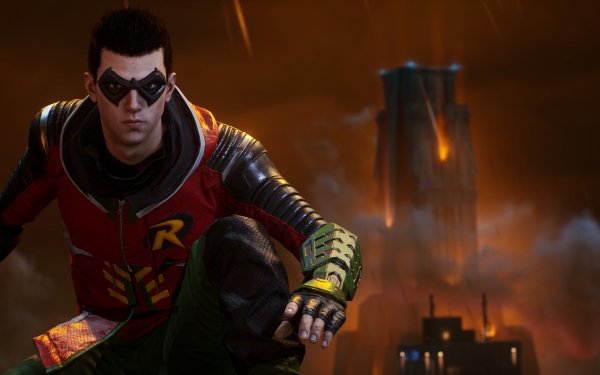 Video Game Gotham Knights Tim Drake DC Comics Robin HD Wallpaper | Background Image