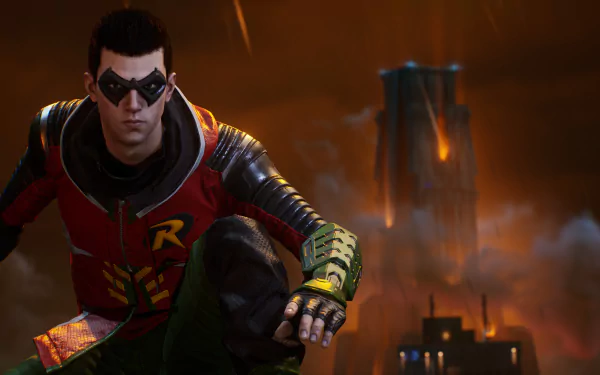 Robin (DC Comics) DC Comics Tim Drake video game Gotham Knights HD Desktop Wallpaper | Background Image