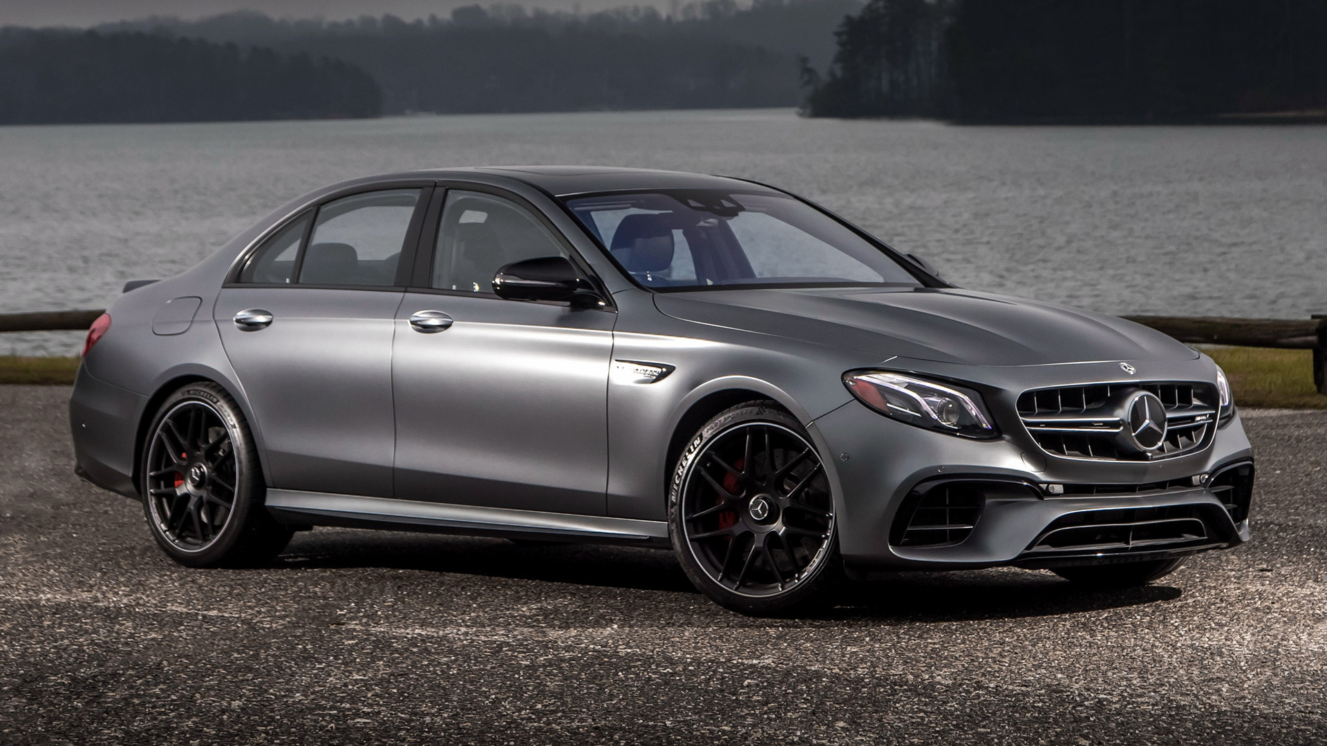 Download Car Gray Car Sedan Vehicle Mercedes Amg E 63 S Hd Wallpaper 2294