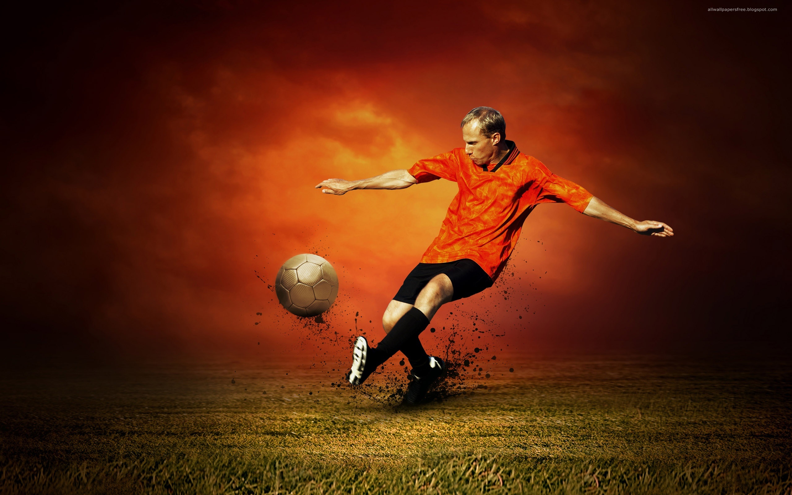 Soccer player in action, representing sports.