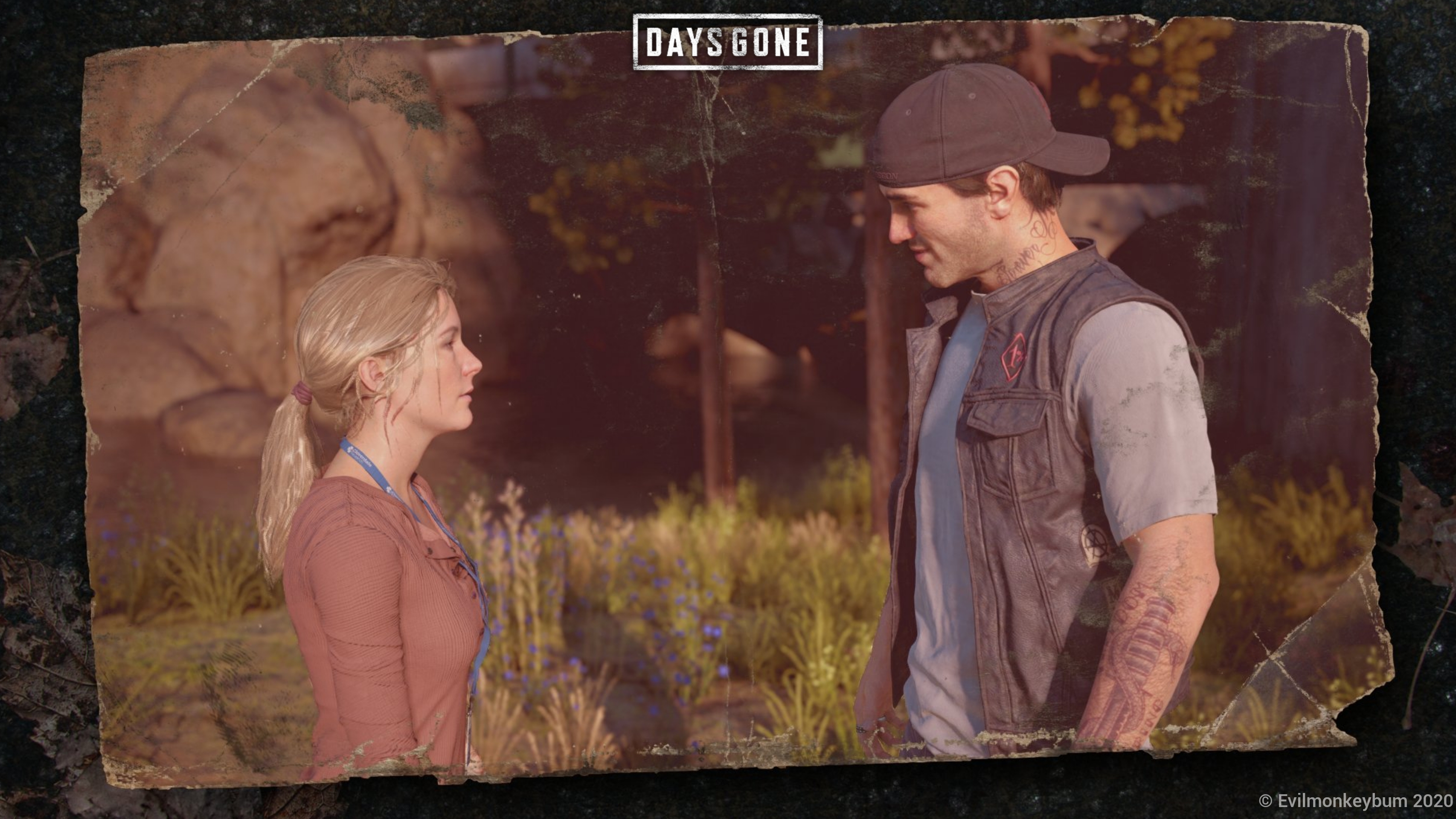 Days Gone Deacon And Sarah Hd Wallpaper Background Image 3413x19