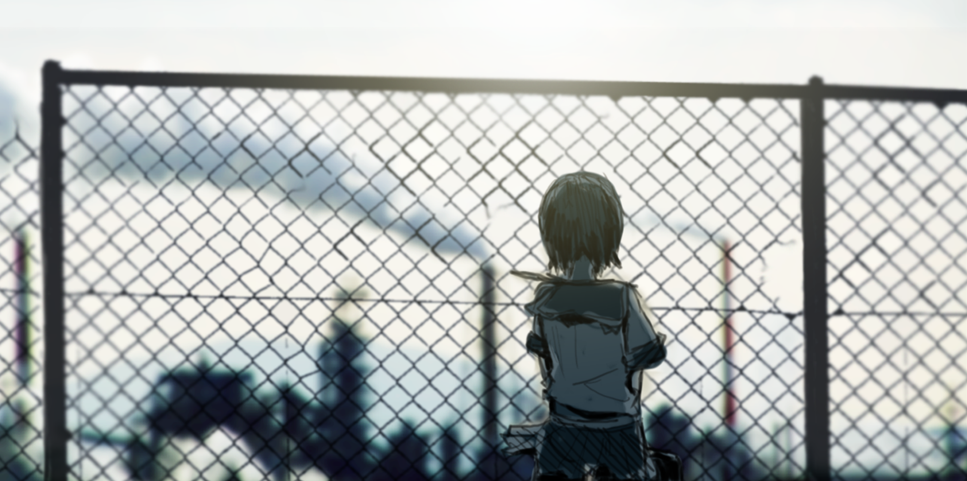 Download Anime Girl Anime Girl HD Wallpaper by 触媒ヒロオミ