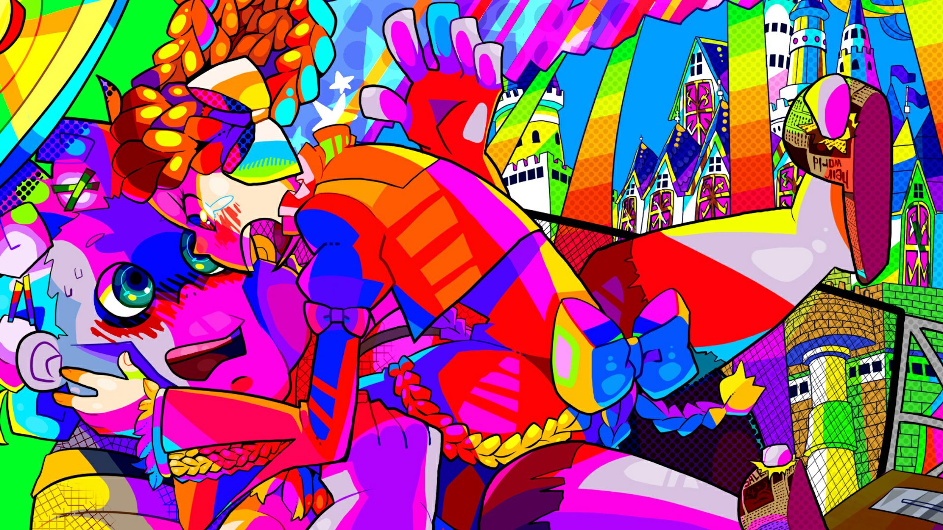 Download Colorful HD Wallpaper by カラフル🌈すみっコぐらし