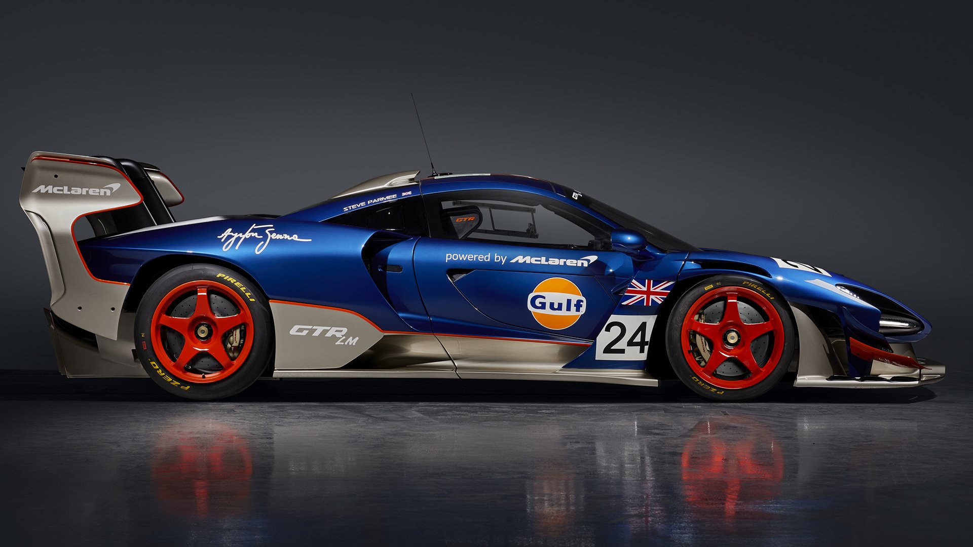 Mclaren senna gtr лего