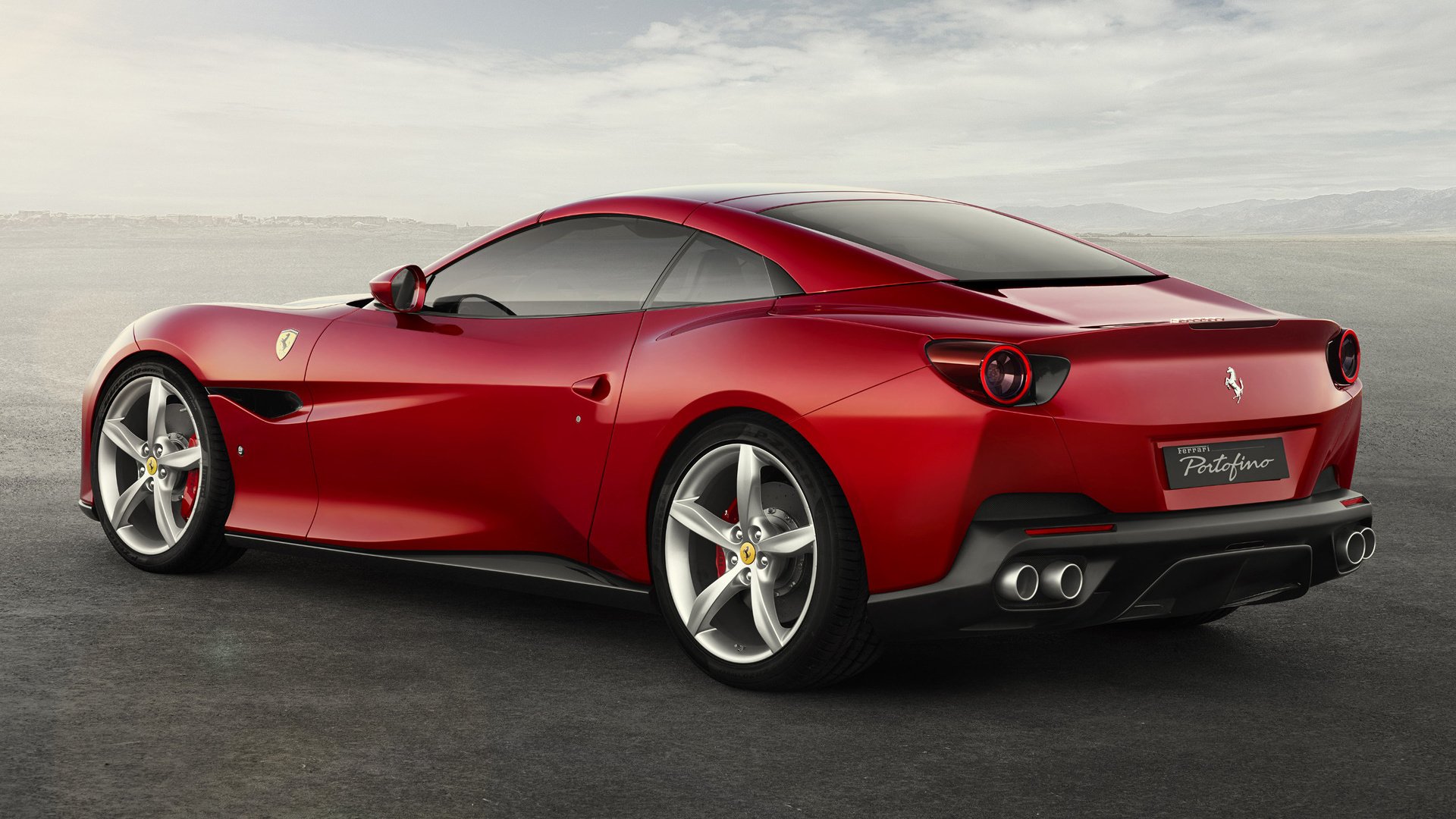 Download Car Grand Tourer Vehicle Ferrari Portofino HD Wallpaper