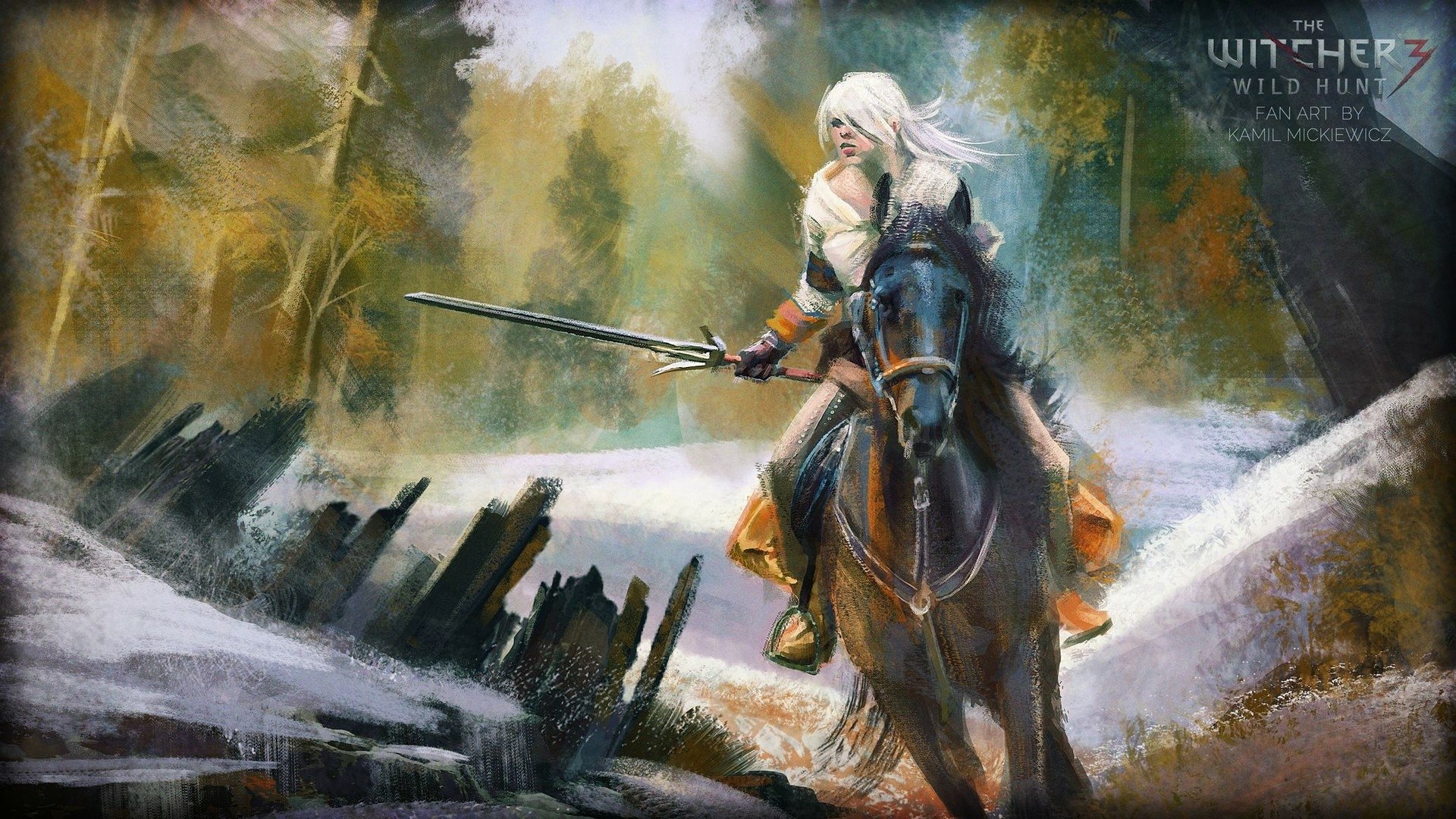 Download Ciri (The Witcher) Video Game The Witcher 3: Wild Hunt HD ...