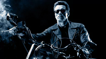 Arnold Schwarzenegger The Terminator T-800 movie Terminator 2: Judgment Day HD Desktop Wallpaper | Background Image