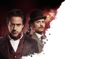 Jude Law Robert Downey Jr. John H. Watson Sherlock Holmes movie Sherlock Holmes: A Game of Shadows HD Desktop Wallpaper | Background Image