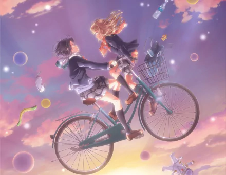 Hougetsu Shimamura Sakura Adachi Anime Adachi to Shimamura HD Desktop Wallpaper | Background Image