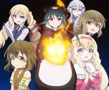 Fina (Kuma Kuma Kuma Bear) Misana Farrengram Noire Foschurose Shia Foschurose Yuna (Kuma Kuma Kuma Bear) Shuri (Kuma Kuma Kuma Bear) Anime Kuma Kuma Kuma Bear HD Desktop Wallpaper | Background Image