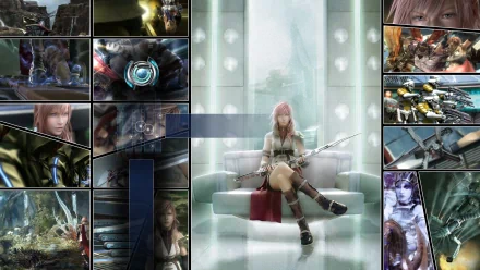 Lightning (Final Fantasy) video game Final Fantasy XIII HD Desktop Wallpaper | Background Image