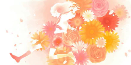 Anime girl anime girl HD Desktop Wallpaper | Background Image