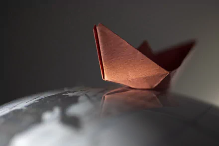 paper boat man made origami HD Desktop Wallpaper | Background Image