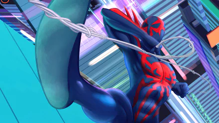 Spider-Man 2099 Comic spider man Miguel O'Hara HD Desktop Wallpaper | Background Image
