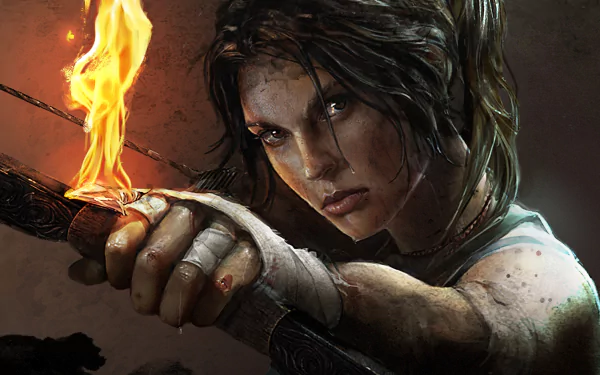 Lara Croft video game Tomb Raider (2013) HD Desktop Wallpaper | Background Image