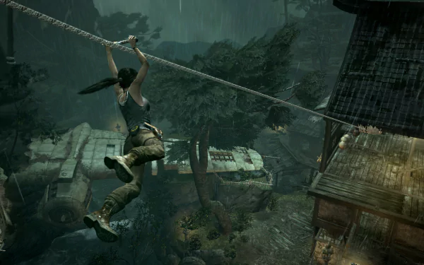 Lara Croft video game Tomb Raider (2013) HD Desktop Wallpaper | Background Image