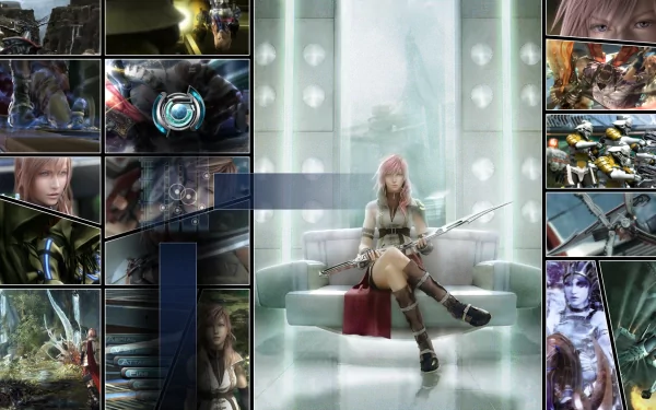 Lightning (Final Fantasy) video game Final Fantasy XIII HD Desktop Wallpaper | Background Image