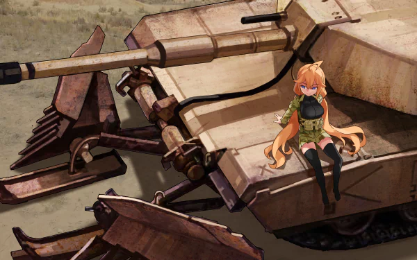 Anime military military anime HD Desktop Wallpaper | Background Image