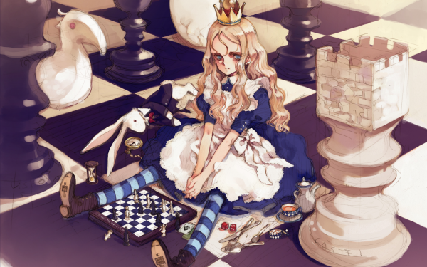 Fantasy Alice In Wonderland HD Wallpaper | Background Image