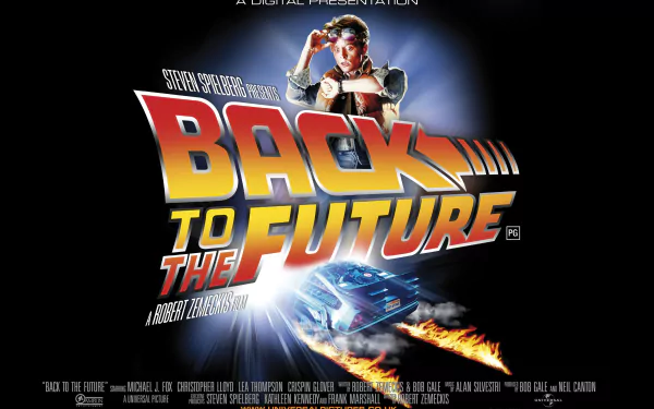 Michael J. Fox Marty McFly movie Back To The Future HD Desktop Wallpaper | Background Image