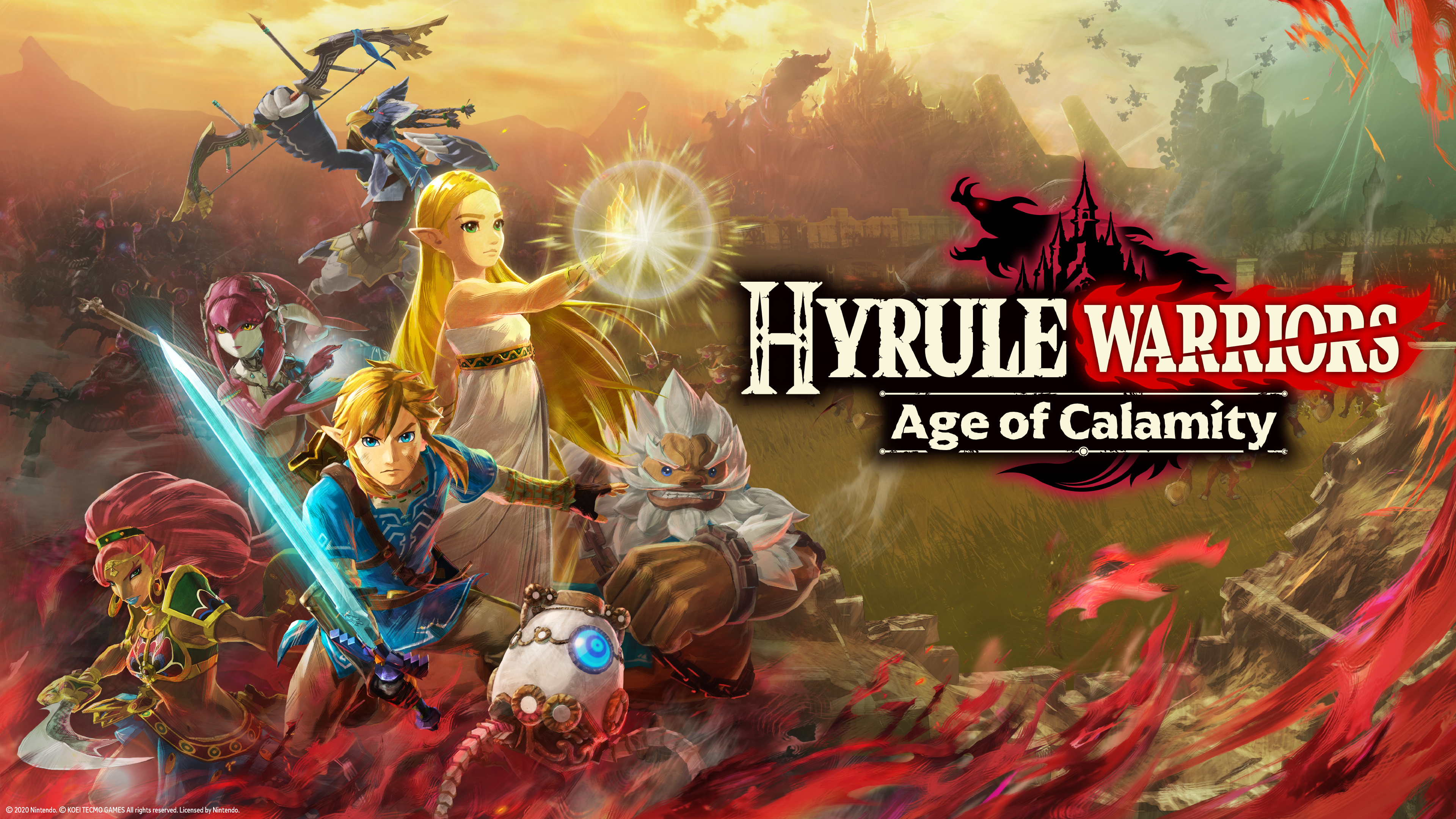 Video Game Hyrule Warriors: Age of Calamity HD Wallpaper | Background Image