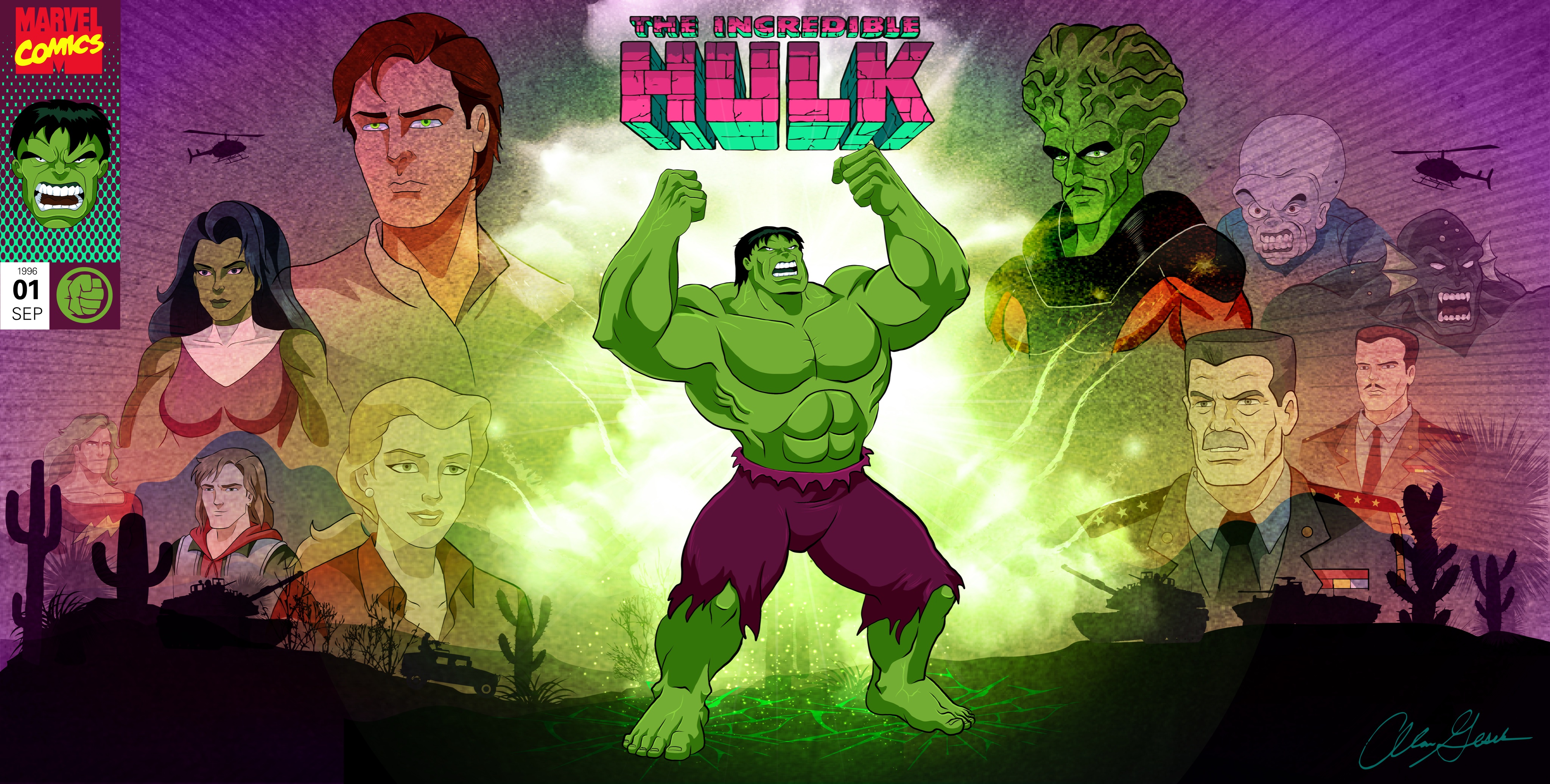 Comics The Incredible Hulk HD Wallpaper | Background Image