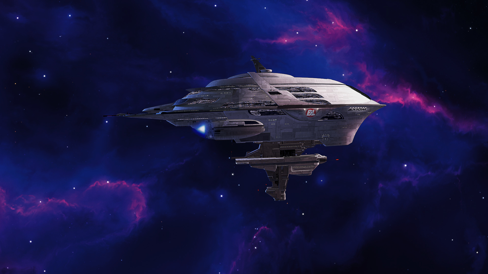 Sci Fi Spaceship Axiom Wall·E Character