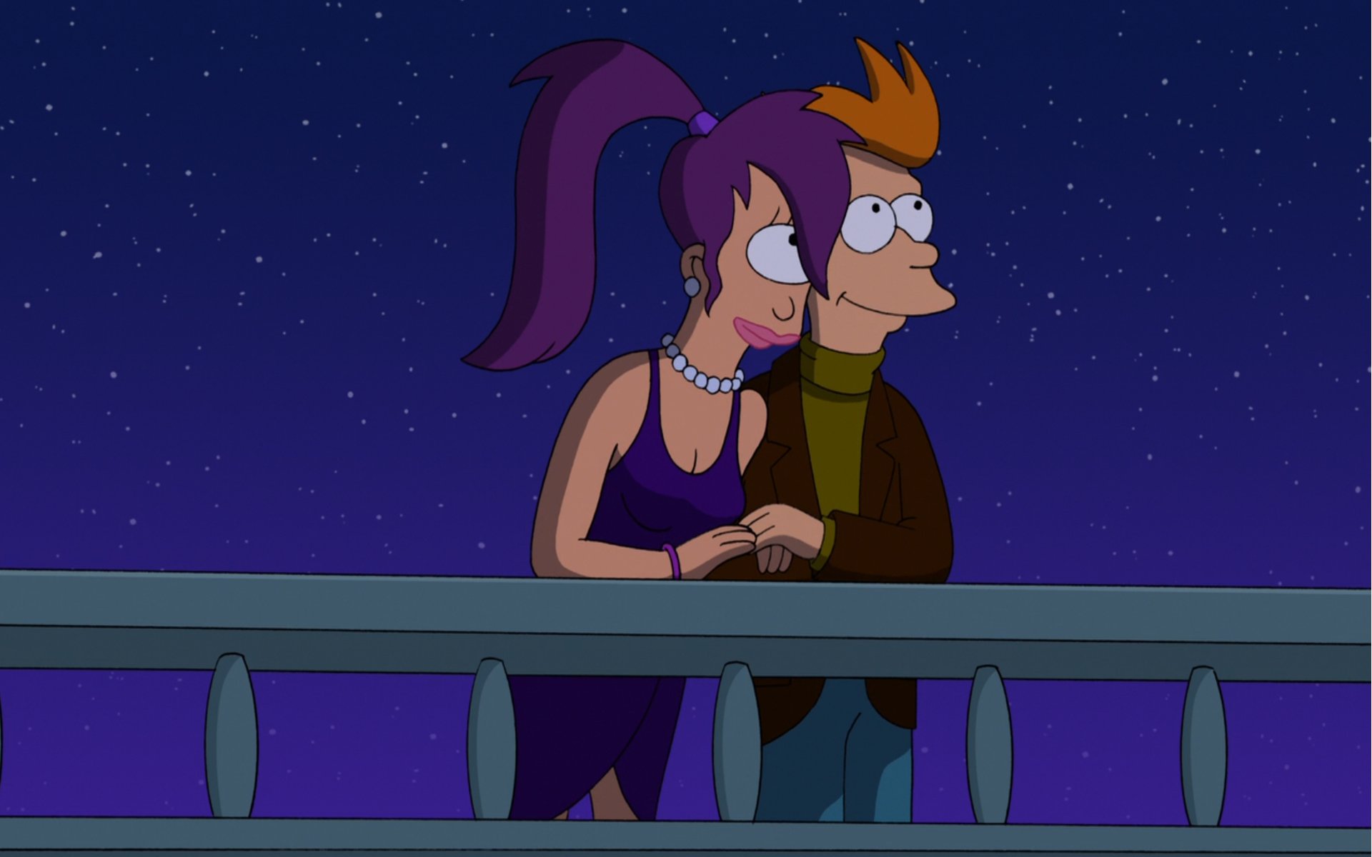 Download Leela (Futurama) Fry (Futurama) TV Show Futurama HD Wallpaper