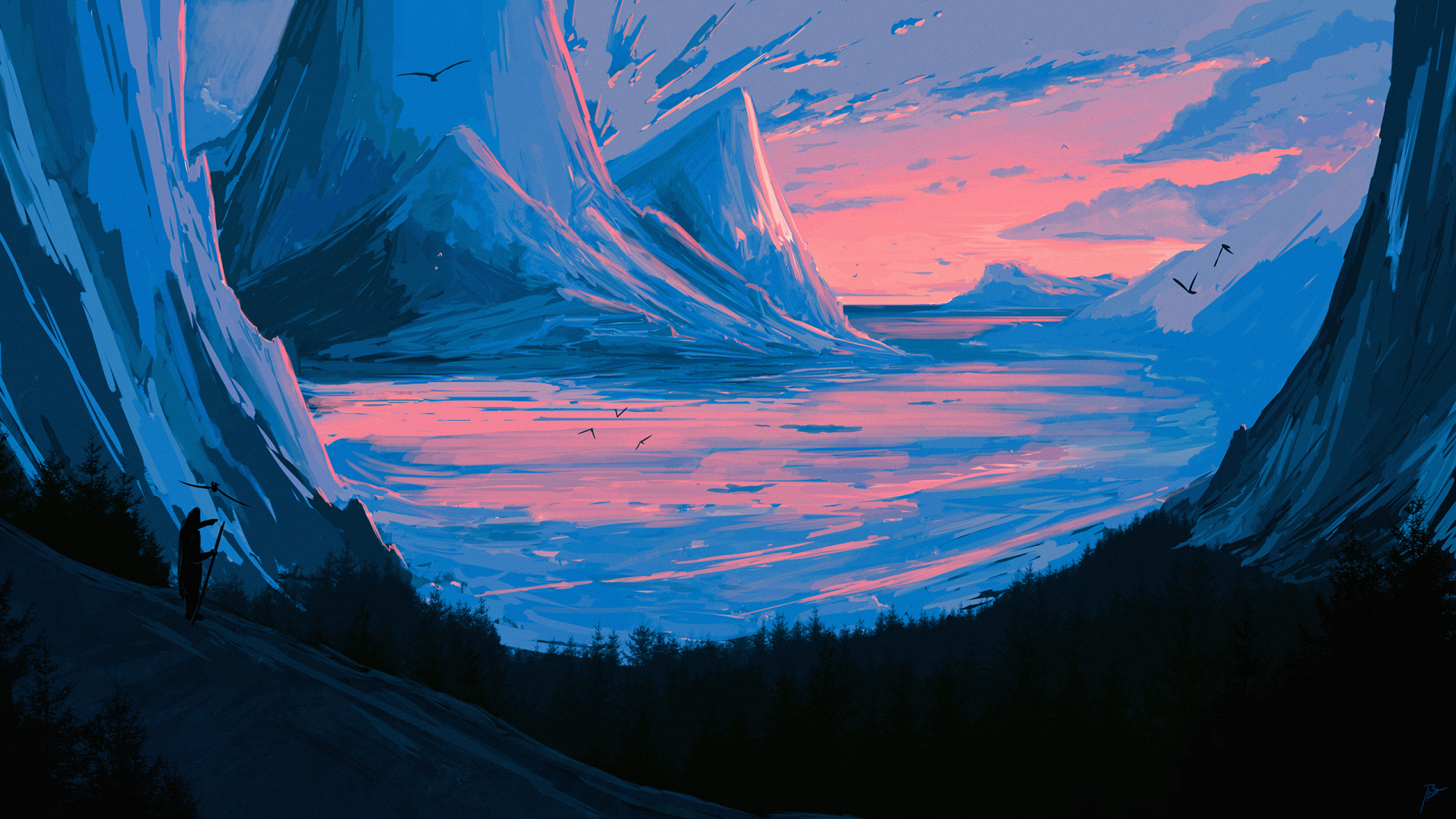 Artistic Landscape HD Wallpaper | Background Image | 2560x1440