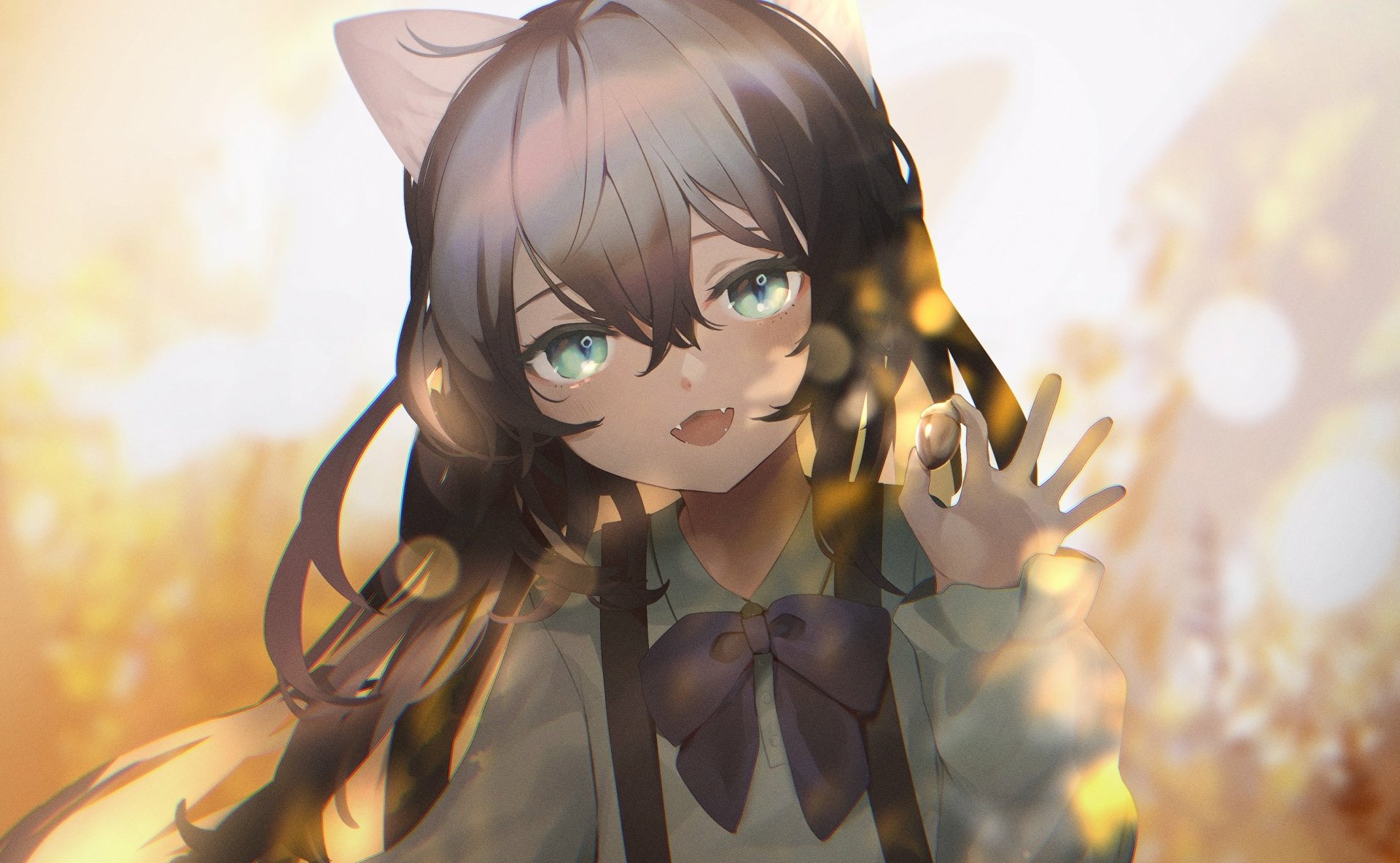 Download Anime Girl Anime Girl HD Wallpaper by みぎひだり