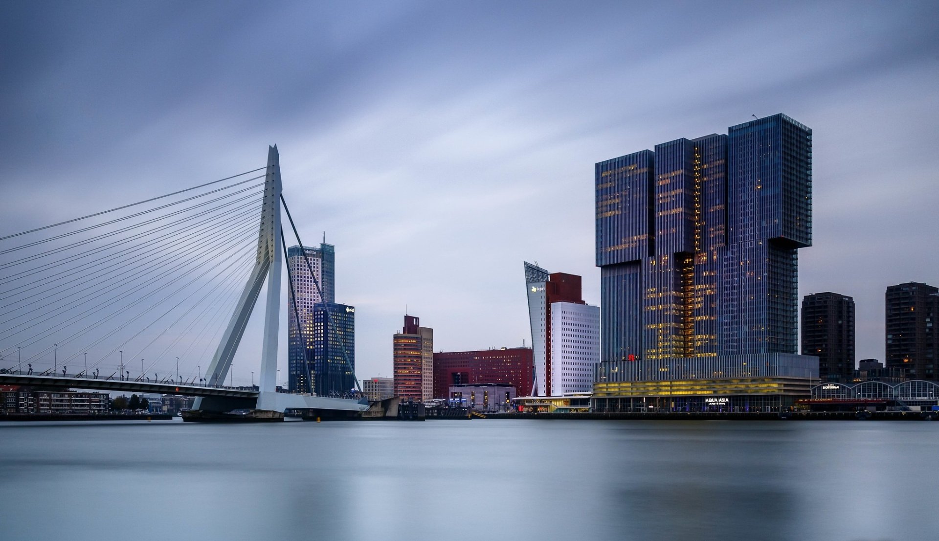 Download City Man Made Rotterdam HD Wallpaper