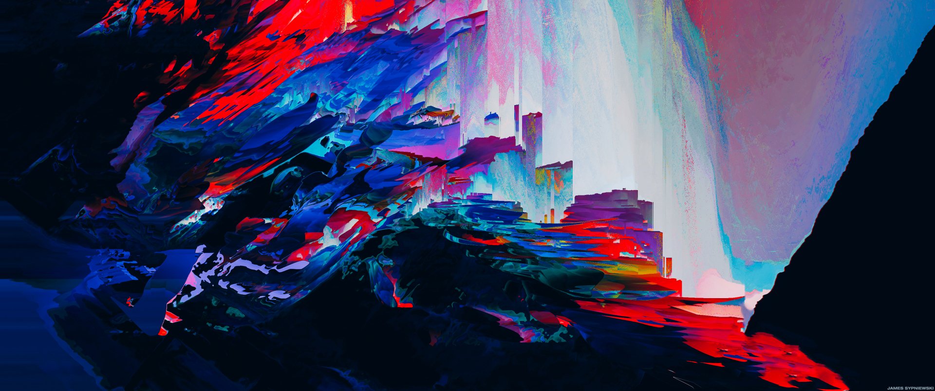 Download Artistic Glitch HD Wallpaper by James Sypniewski