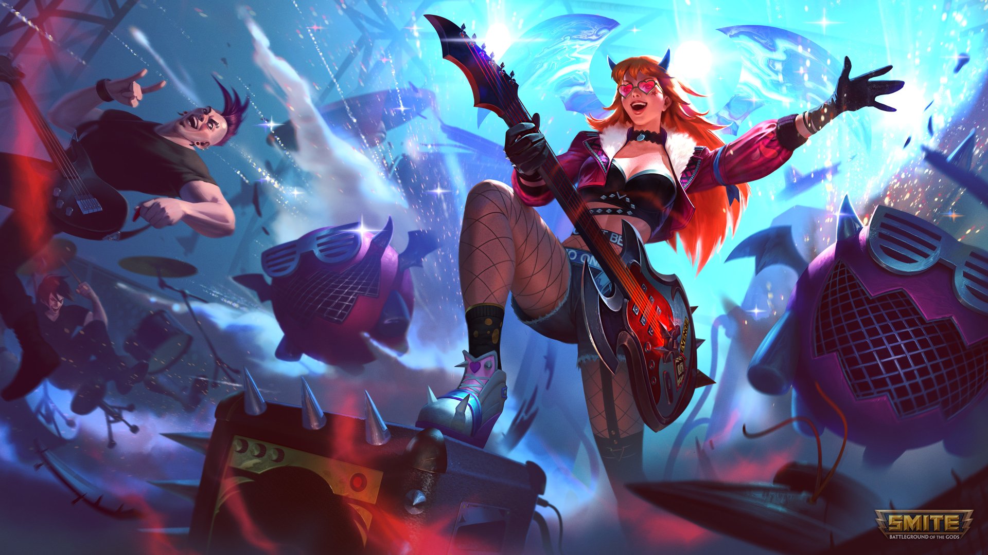 Download Nemesis (Smite) Video Game Smite 4k Ultra HD Wallpaper