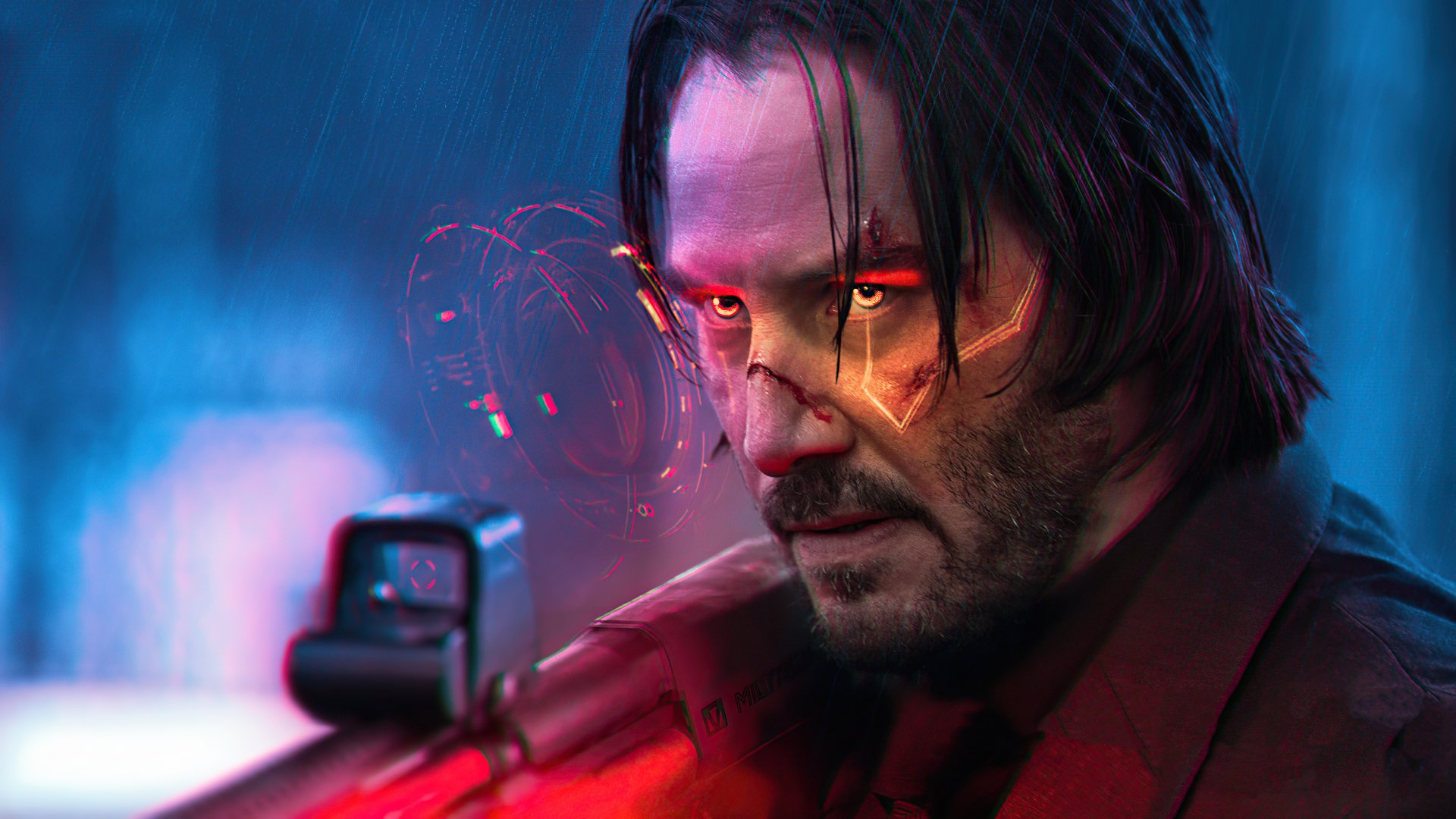 Keanu Reeves In Cyberpunk 2077 4k Ultra Hd By Mizuriau 8630