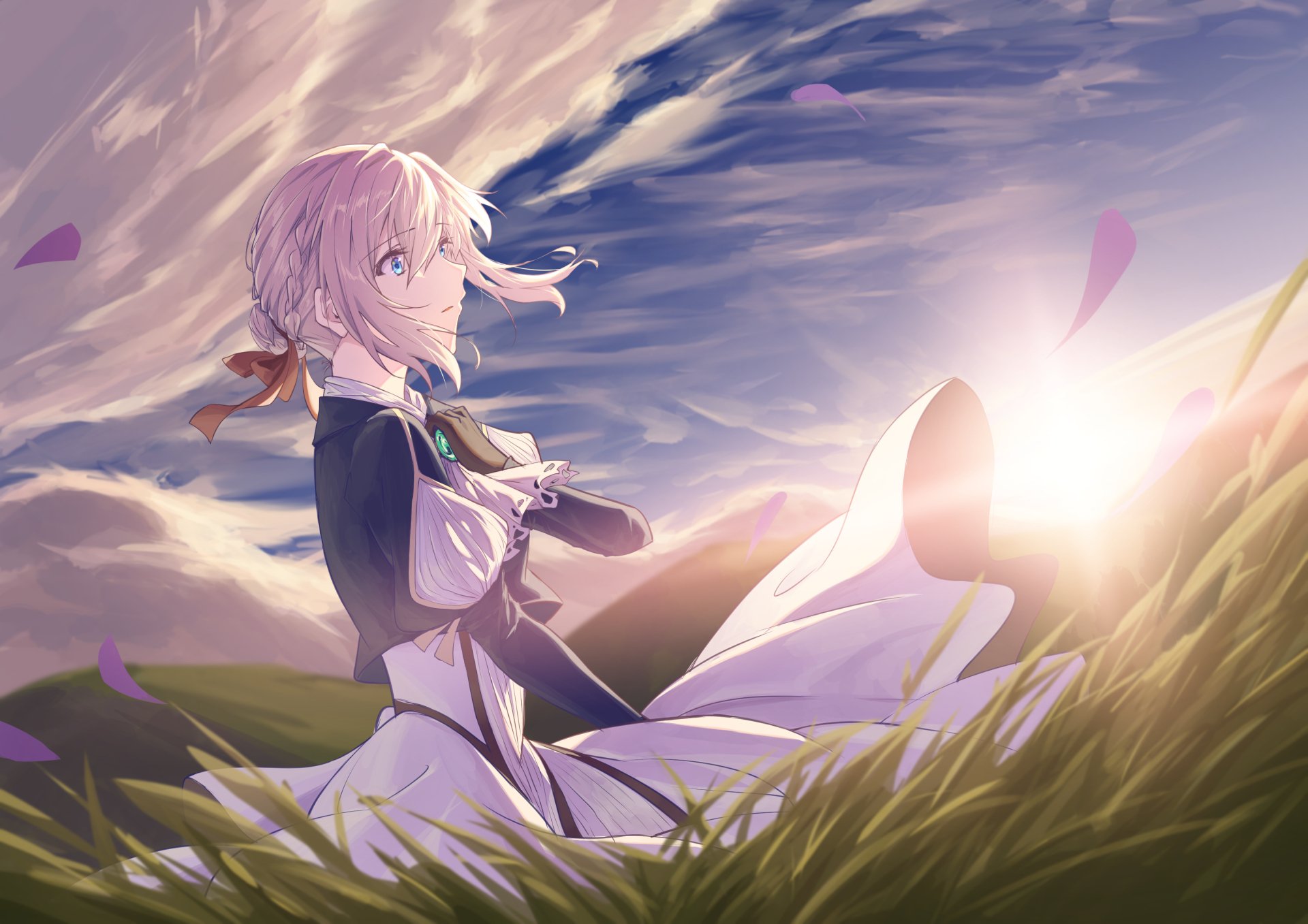 Download Blue Eyes Blonde Violet Evergarden (Character) Violet ...