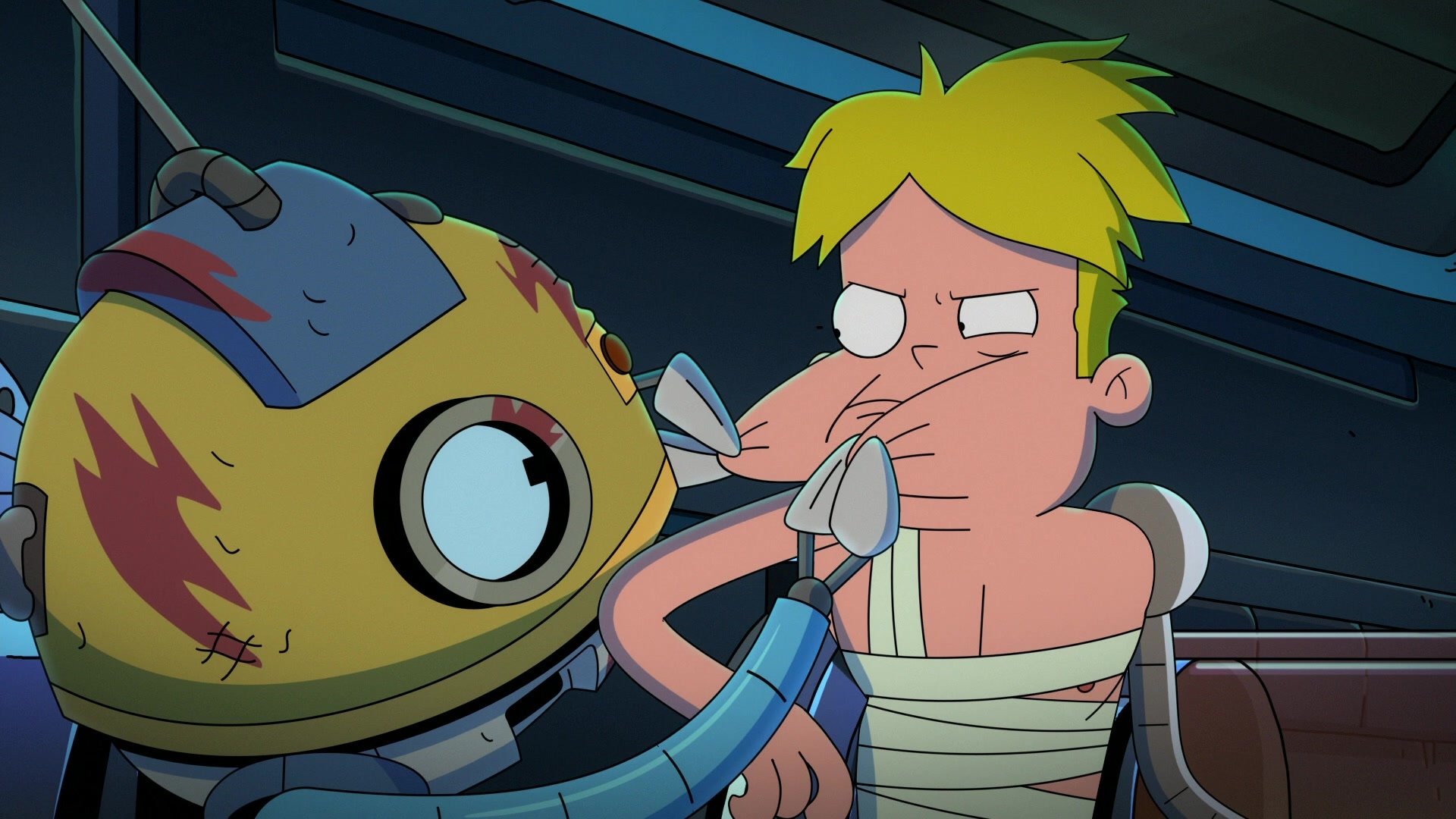 Download Blonde Robot KVN (Final Space) Gary Goodspeed TV Show Final Space HD Wallpaper